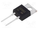 Diode: Schottky rectifying; SiC; THT; 650V; 10A; 103W; TO220ISO SMC DIODE SOLUTIONS