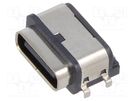 Socket; C; SMT; PIN: 6; horizontal; middle board mount; IP67; 3A Global Connector Technology (GCT)