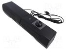 Speaker; black; Jack 3,5mm; Bluetooth 5.0; 2402MHz÷2.48GHz; 10m LOGILINK