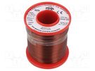 Coil wire; double coated enamelled; 1.7mm; 1kg; -65÷200°C INDEL