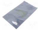 Protection bag; ESD; L: 254mm; W: 127mm; 100pcs; <10GΩ ANTISTAT