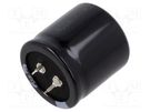 Capacitor: electrolytic; SNAP-IN; 330uF; 400VDC; Ø35x35mm; ±20% SAMWHA