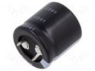 Capacitor: electrolytic; SNAP-IN; 180uF; 400VDC; Ø25x25mm; ±20% AISHI