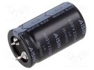 Capacitor: electrolytic; SNAP-IN; 220uF; 400VDC; Ø25x40mm; ±20% AISHI