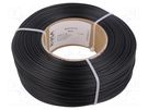 Filament: PCTG; 1.75mm; black; 240÷270°C; 1kg; Table temp: 60÷80°C ROSA 3D