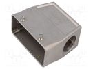 Enclosure: for HDC connectors; Han-INOX®; size 16B; for cable HARTING