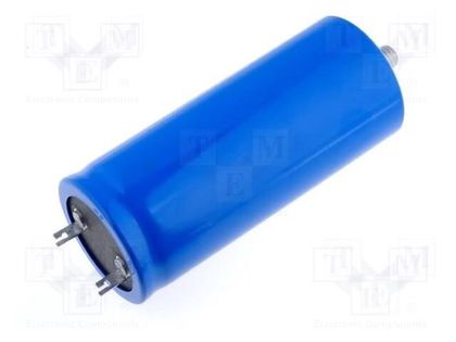 Capacitor: electrolytic; 10000uF; 63VDC; Ø35x66mm; Pitch: 10mm F&T CE-10000/63PHS