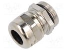 Cable gland; without nut; PG13,5; IP68; brass; Entrelec TE Connectivity