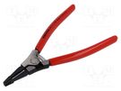 Pliers; for circlip; Pliers len: 170mm; straight KNIPEX