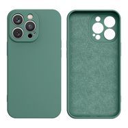 Silicone case iPhone 14 Plus silicone case green, Hurtel