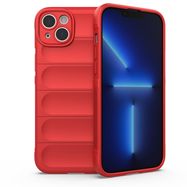 Magic Shield Case case for iPhone 14 Plus flexible armored cover red, Hurtel