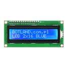 LCD display 2x16 characters blue with connectors - justPi