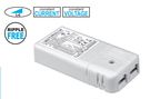 20W CC LED supply DIP 250-900mA 15-48V, IGBT - TRIAC, IP20, TCI
