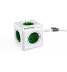 PowerCube pagarinātajs 1.5m  Extended ar zaļām kontaktligzdām