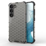 Honeycomb case for Samsung Galaxy S23 armored hybrid cover black, Hurtel