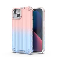 Ombre Protect Case for iPhone 14 Plus armored cover pink and blue, Hurtel