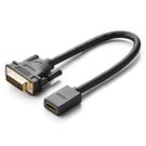 Ugreen cable adapter cable DVI (male) - HDMI (female) 0.15m black (20118), Ugreen