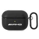 AMG Leather Big Logo case for AirPods Pro - black, Mercedes