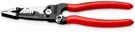 KNIPEX 13 71 8 WireStripper Multifunction Electrician Pliers American style plastic coated black atramentized 200 mm