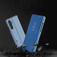 Clear View Case cover for Samsung Galaxy A24 4G flip cover blue, Hurtel