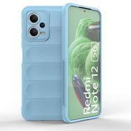 Magic Shield Case Cover for Xiaomi Redmi Note 12 5G / Poco X5 5G Flexible Armor Cover Light Blue, Hurtel