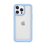iPhone 15 Pro Max Outer Space Reinforced Case with Flexible Frame - Blue, Hurtel