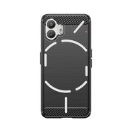 Carbon Case silicone case for Nothing Phone 2 - black, Hurtel