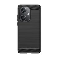 Carbon Case Silicone Case for OnePlus Nord CE3 5G/ Oppo K11 5G - Black, Hurtel