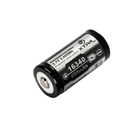 Rechargeable battery 16340 (RCR123) 3.7V 650mAh Li-Ion PCB
