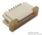 CONNECTOR, FFC/FPC, 6POS, 1ROW, 1MM