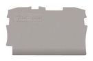 END PLATE, GREY, 2WAY