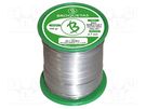 Soldering wire; Sn99,3Cu0,7; 0.7mm; 0.25kg; lead free; reel; 220°C BROQUETAS