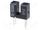 Sensor: photoelectric; through-beam (with slot); Slot width: 3mm OMRON Electronic Components