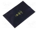 Protection bag; ESD; L: 150mm; W: 100mm; Thk: 80um; copolymer film 