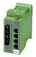 ETHERNET SWITCH, LM 4RJ45/2FO 10/100