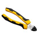 Diagonal Pliers 7" Deli Tools EDL2207 (yellow), Deli Tools