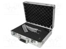 Suitcase: tool case; 450x330x135mm; aluminium ENGINEER