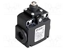 Limit switch; rubber seal,pin plunger Ø10mm; NO + NC; 10A; IP67 PIZZATO ELETTRICA