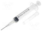 Syringe; 3ml; Kit: needle GOLDTOOL