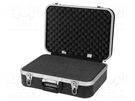 Suitcase: tool case; 460x330x150mm; ABS GOLDTOOL