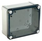 INDUSTRIAL BOX, WALL MNT, PC, GRY/CLEAR