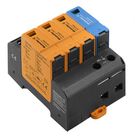Surge voltage arrester, Low voltage, Surge protection, TN-C-S, TN-S, TT, IT with N, IT without N VPU AC II 3+1 300/50
