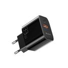 Wall charger Mcdodo CH-0922 USB + USB-C, 33W + USB-C cable (black), Mcdodo