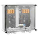 Combiner Box (Photovoltaik), 1000 V, 2 MPPT's, 3 Inputs / 3 Outputs per MPPT, Surge protection II, Cable gland Weidmuller