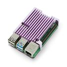Aluminum case for Raspberry Pi 4B - violet