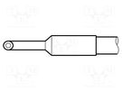 Tip; minispoon; 2.3mm; longlife JBC TOOLS