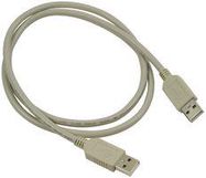 USB CABLE, 2.0 A PLUG-PLUG, 2M, GREY