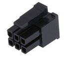 CONNECTOR HOUSING, RCPT, 6POS