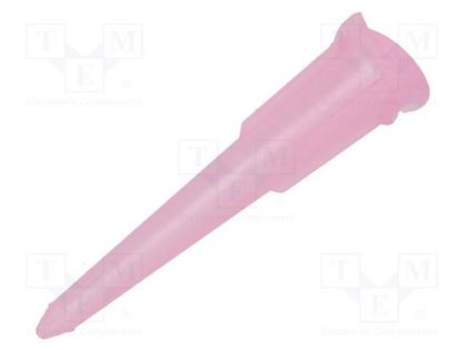 Needle: plastic; 1.25"; Size: 20; double tapered,straight; 0.58mm FISNAR FIS-20H-DT