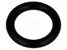 O-ring gasket; NBR rubber; Thk: 1.78mm; Øint: 7.65mm; black FIX&FASTEN